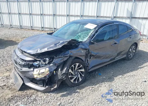 2017 Honda Civic Ex from USA, damaged, VIN 19XFC2F76HE012769